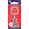 Hillman HILLMAN MLB Tempered Steel Silver Decorative Keychain 710936 - alternate 1